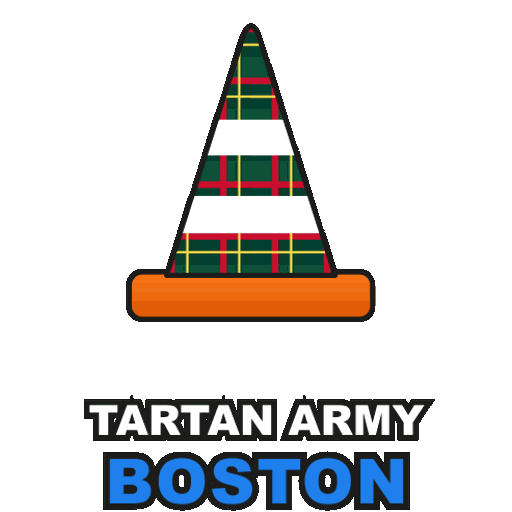Tartan Army Boston cone