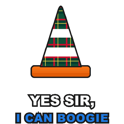 Yes Sir I Can Boogie cone