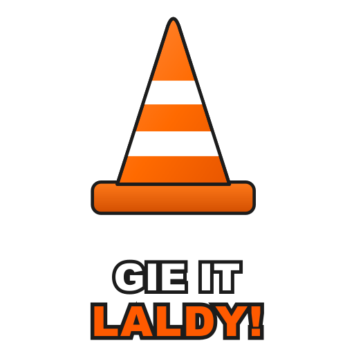 Gie It Laldy cone
