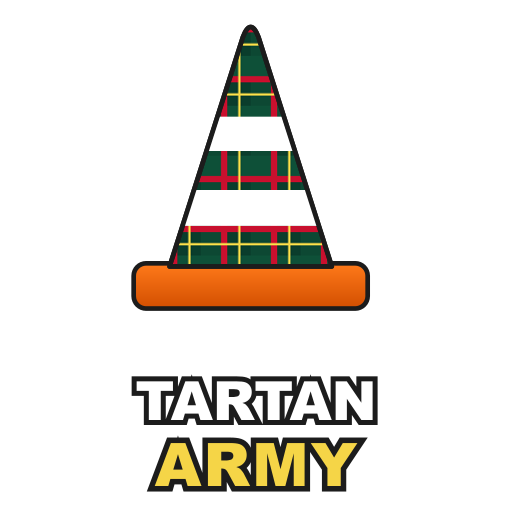 Tartan Army cone