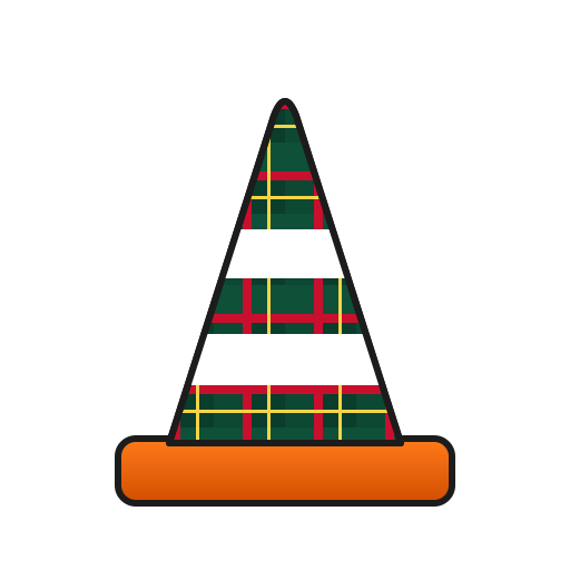 Tartan cone